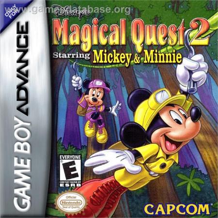 Cover Disney's Magical Quest 2 Starring Mickey & Minnie for Game Boy Advance